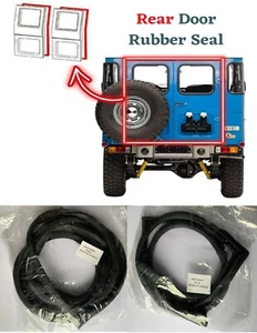 Sello de goma puerta trasera Toyota Land Cruiser FJ45 FJ40 BJ40 1975-1984 viaje al clima - Imagen 1 de 5