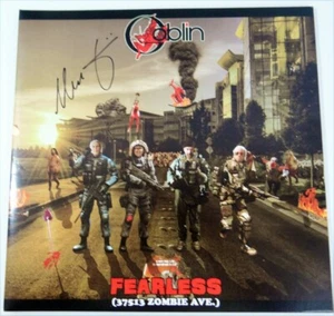 Goblin Fearless 37513 Zombie Ave Black Signed by Maurizio Guarini Vinyl Record - Picture 1 of 8