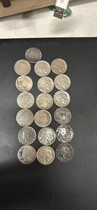 Buffalo Nickels And v Nickels - Picture 1 of 2
