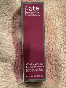 NEW in Box ~ Kate Somerville Wrinkle Warrior Eye Gel -  .3 Fl Oz - Picture 1 of 2