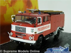 IFA W50 MODELO BOMBERO ESCALA 1:76 ATLAS IXO ROJO FUEGO ALEMANIA APARATO K - Imagen 1 de 4