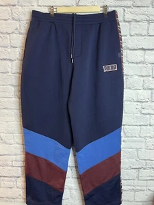 Men's Puma Synthetic Fenty by Rihanna Blocked Taped Track Pants Sz Large 40 NOS - Picture 1 of 12