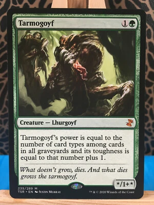 MTG - Tarmogoyf. Time Spiral Remastered. Green Mythic Creature - Lhurgoyf. 235. - Image 1 of 2