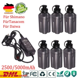 Daiwa/Shimano Elektrische Angelrolle Akku Tanacom 500/750 BM2300 2600 2900 5,0Ah - Bild 1 von 25