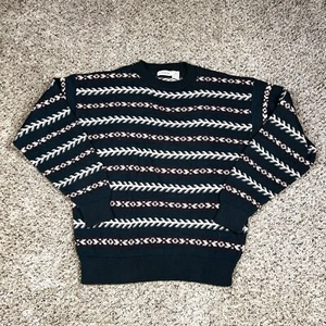 NUEVO Suéter Tejido Claiborne De Colección Años 90 Para Hombres Pequeño Verde Prendas Elegantes Hecho en EE. UU. - Imagen 1 de 10