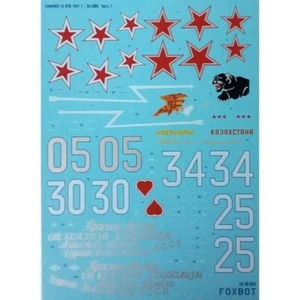 Calcomanías FOXBOT 48-023 escala 1:48 La-5FN (Parte 1) para kit modelo a escala de plástico - Imagen 1 de 24