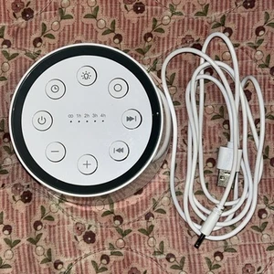 Brown Noise Sound Machine mit 30 beruhigenden Klängen 12 Farben Nachtlicht offene Box - Bild 1 von 1