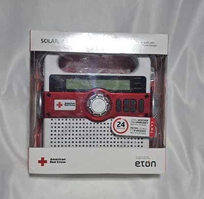 Eton American Red Cross Solarlink FR370 Emergency Weather AM/FM/NOAA Radio - Image 1 of 4