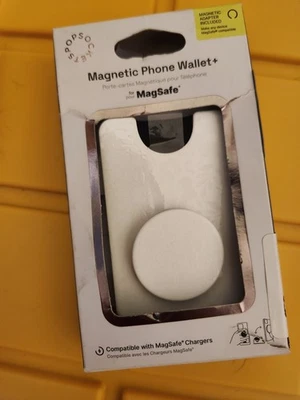 PopSockets PopWallet Magnético + PopGrip Magsafe - Branco Fresco - (Sem Adaptador) - Imagem 1 de 3