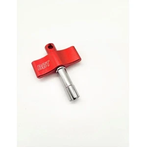 Big Bang Tone BBT Stainless Steel / Aluminium Universal Drum Key - Red - Picture 1 of 2