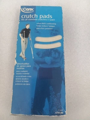 Carex Crutch Pads A701-00 for Standard Crutches - Image 1 of 2