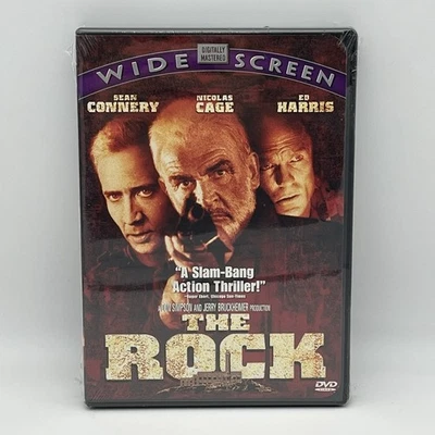 The Rock (DVD, 1996, Widescreen) Brand New Sealed, Sean Connery, Nicolas Cage - Image 1 of 4