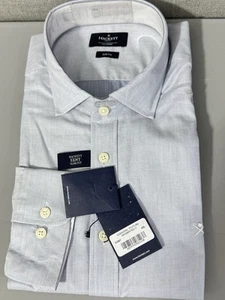Hackett Men's Essential Texture Sky Blue Shirt, Size 2XL New - Picture 1 of 8