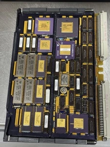 Rare Collector Quality Mil Spec Circuit Board With Gold Components (y11). - Photo 1/1
