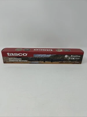 Escopo de rifle Tasco Rimfire 3-7x20mm preto fosco, RF37X20, 3/4" tubo - Imagem 1 de 4