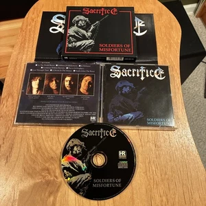 Sacrifice - Soldiers Of Misfortune CD 2022 German reissue razor sadus slayer - Picture 1 of 8