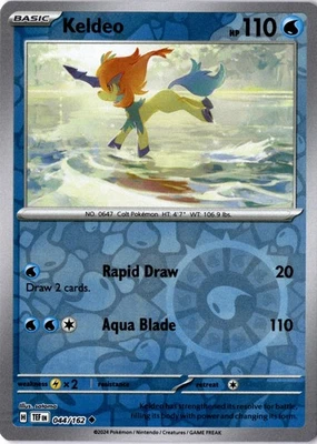 Keldeo Uncommon SV05: Temporal Forces 044/162 NM - Image 1 of 2