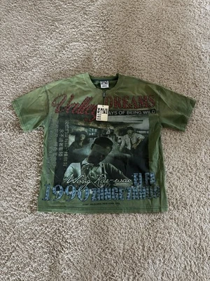 Camiseta Vale Valley Forever Dreams Green Money Bling Talla Grande Nueva ENVÍO LO ANTES POSIBLE Foto 1 de 4