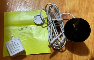 Cámara de seguridad interior/exterior Logitech Circle 2 1080p con cable - ¡Excelente estado! Foto 1 de 4