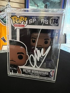 Fanáticos Auténtico Victor Wembanyama San Antonio Spurs Autógrafo Funko Pop - Imagen 1 de 2