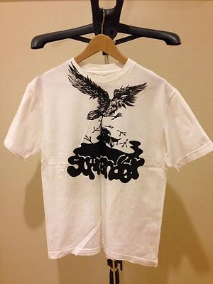 Auténtica Camiseta GRN Verde Manzano Para Hombre Camiseta Águila Blanca Talla M Rara Foto 1 de 3