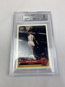 1992-93 UD Mcdonald's P5 Michael Jordan Chicago Bulls NBA Beckett BGS 9 - Bild 1 von 16