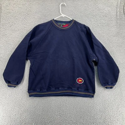 Suéter mediano vintage COLOURSPORT Alexander Julian para hombre azul real preppy Foto 1 de 4