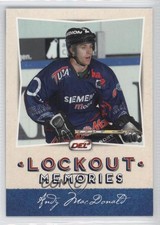2013-14 DEL Playercards Deutsche Eishockey Liga Lockout Memories Andy McDonald