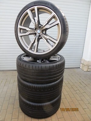 22" Zoll Sommerräder original BMW X5 G05 X6 G06 M747 8072002 Sommerreifen Top - Bild 1 von 4