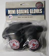 MLB Boston Red Sox 4 Inch Mini Boxing Gloves for Mirror by Fremont Die