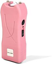 POLICE Stun Gun with LED Flashlight 398 Mini Rechargeable Pink