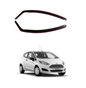 WA Ford Fiesta MK7 3-türige Schrägheck 2008-2017 Wind-Sonne-Regen Windabweiser 2 Stück  - Bild 1 von 5