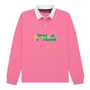Rowing Blazers X FILA Rugby Shirt Vibrant Pink size 2XL - NWT - Picture 1 of 7