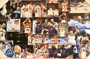 Utah Jazz Team Photograph on Canvas by NBA Photography Jerry Sloan Portrait - Picture 1 of 2