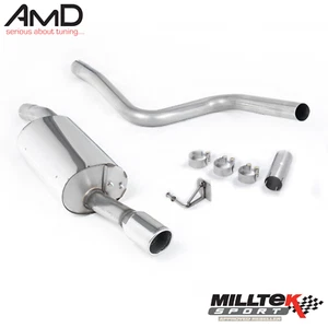 Fiesta ST150 Milltek Cat Back Exhaust System Non Resonated 2005 to 2008 SSXFD018 - Picture 1 of 5