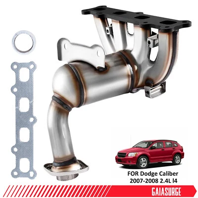 AWD Exhaust Manifold Catalytic Converter for 2007 2008 Dodge Caliber 2.4L l4 - Image 1 of 4