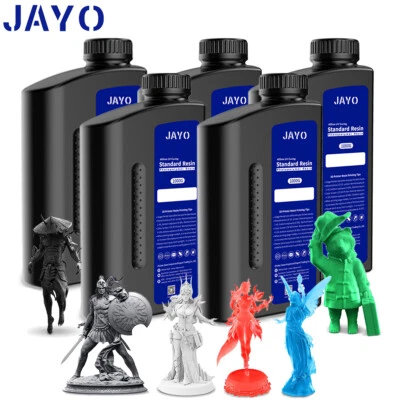 JAYO 1KG Resina Estándar/ABS-Like/Agua Lavable/Nylon-Like 405nm LCD Resina 8K