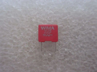 10 condensateurs Wima FKS2 220pF 400V