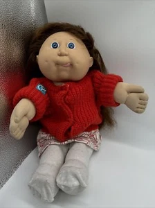 Vintage Cabbage Patch Kids Cornsilk Kid Girl HM #11 Blue Eyes Dark Hair OAA, Inc - Picture 1 of 24