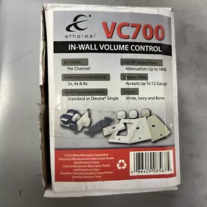 vc700 In Wall Volume Control 63w crewless Knob Style Impedance Matching - Picture 1 of 4