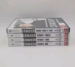 Cracker Complete Series DVD Seasons 1-5 - Region 4 + Free Postage - Picture 1 of 5