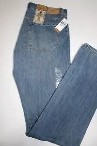 RALPH LAUREN POLO HAMPTON RELAXED STRAIGHT BLUE JEANS SZ: 36 X 38 36T NWT - Picture 1 of 2