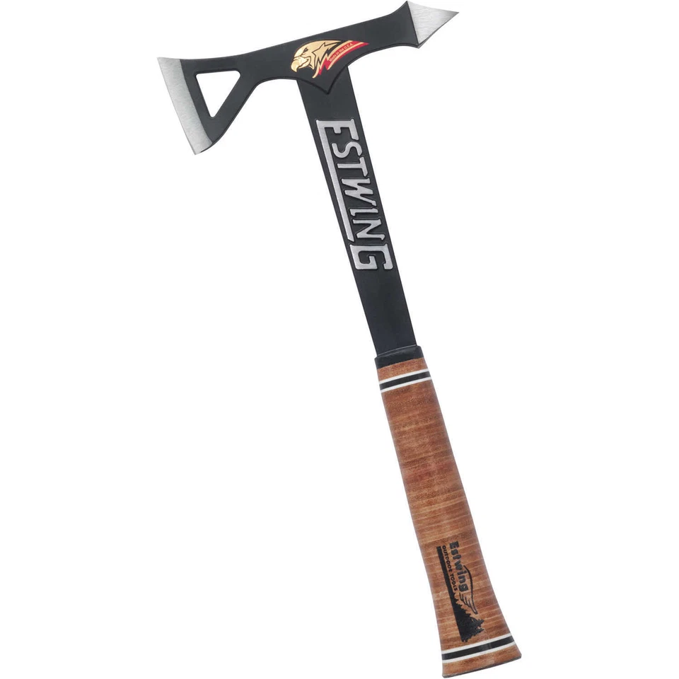 Estwing Black Eagle Tomahawk Axe Leather Handle