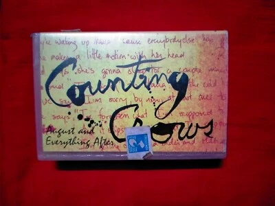 Counting Crows August And Everything After RARE Cassette tape INDIA Clamshell - Image 1 of 4