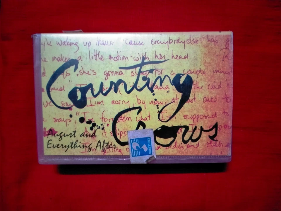 Counting Crows August And Everything After RARE Cassette tape INDIA Clamshell - Image 1 of 4