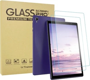 2PCS Tempered Glass Screen Protector for VORTEX T10M Pro+ / T10M Pro Plus Tablet - Picture 1 of 6