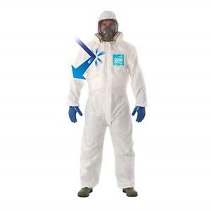 HAZMAT SUIT COVERALL cheaper than DUPONT TYVEK 400 3M ALL SIZES☣️☢️👍