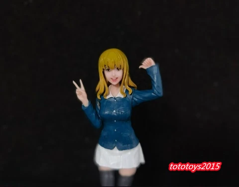 1:12 Anime Little Girl Yellow Hair Head Sculpt For 6 " Female PH TBL Figure Toy Cover