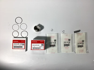 Honda Quality Piston Kit Set 02-09 CHF50 Metro, 03-22 NPS50 Ruckus Top End - Image 1 of 2