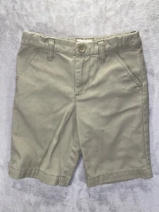 Cat & Jack Girl's Beige Shorts With Adjustable Waist/ Uniform Size 7 - Picture 1 of 7